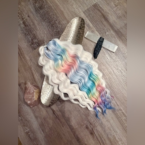 FULL SET Boho Barbie Locs BRUSHABLE Anna Curl/Wave PRIDE Synthetic Dreads - Picture 6 of 10